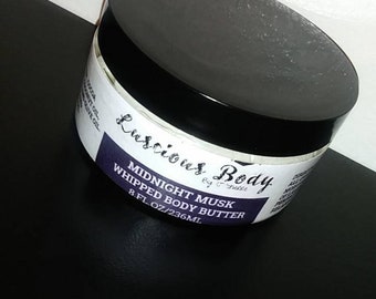 Midnight Musk whipped body butter