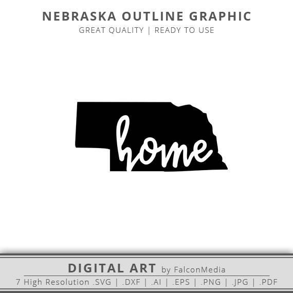 Download Nebraska SVG Nebraska Silhouette Nebraska State SVG