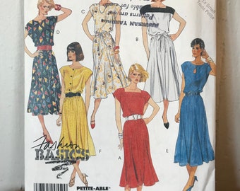 1980s dress pattern | Etsy