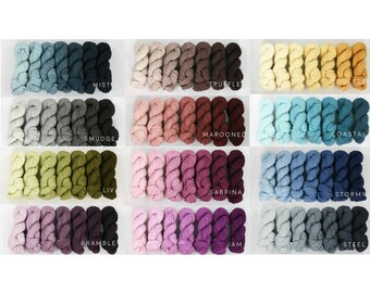 FAVE sock GRADIENT SET: Dyed to order