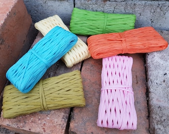 Coloured Raffia