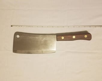 Vintage Lamson Mohawk Brand 628 Meat Cleaver made in the USA