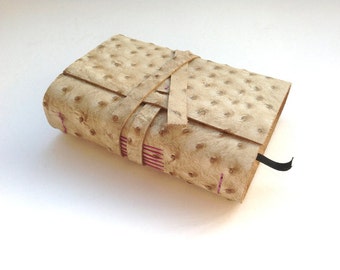 Leather bound journal, leather book, notebook, sketchbook, diary, recipi book, brown handmade