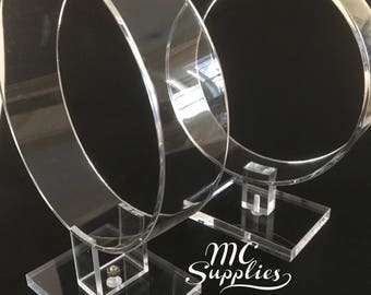 Headband holder,acrylic display,acrylic headband display,single headband stand,craft fairs,hair accessory display.