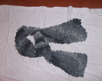 scarf knitted by hand