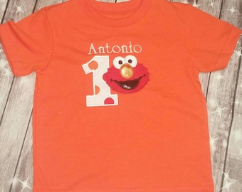 Elmo Birthday Shirt