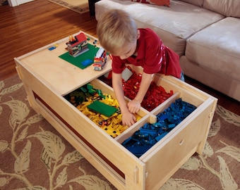 Klevr Lego Storage Table with Shelf