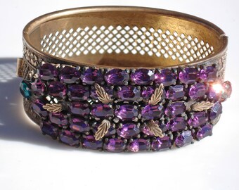 Carol Cassisa Croix Martalee Lucite Arm Cuff Gold main image 1