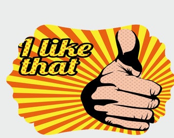 I Like That UV Printed MDF Wall Decor, Wood Decor