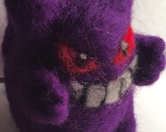 Gengar Needle Felt Plush- Pokemon