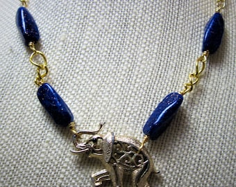 Vintage Elephant with "LapIs"