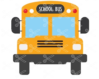 School Bus SVG, DXF, PNG, Eps Cutting Files, Bus Svg Dxf Cut File, Bus Driver Svg, School Svg Dxf, Back to School Svg, School Bus Vector