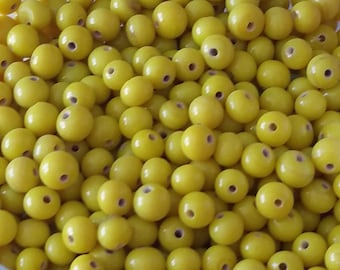 20g 4mm glass beads from India