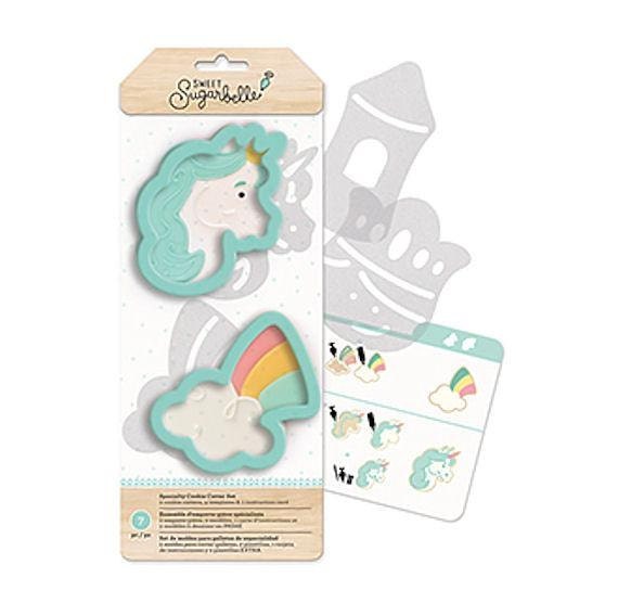 Unicorn Cookie Cutter Set Sweet Sugarbelle Cookie Cutter Kit