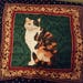 Calico Cat Panel, Pillow panel, OOP, 21x 17 in