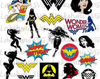 Download Wonder woman svg | Etsy