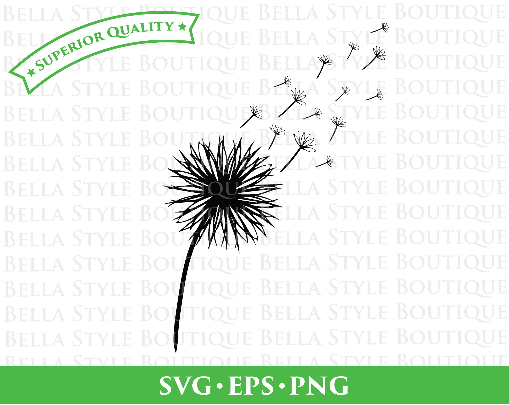 Download Dandelion Wishes svg cut file from BellaStyle on Etsy Studio