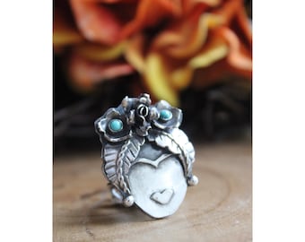 Frida Kahlo Inspired ring