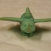 Vintage 1950's Dumbo Turquoise Rubber Elephant Walt Disney Productions made in Hong Kong