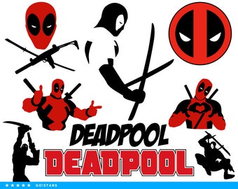 Download Deadpool svg | Etsy