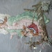 Guardian angel cross stitch on 14 ct aida with design measuring 9 x 12.25"