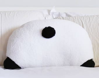 Panda Booty Pillow - Back Pocket - Panda Lover - Panda Butt - Panda Gifts - 22 x 16 in