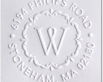 Custom Embosser Seal Desktop Style- 100 | Desk Top Style Embosser | Personalized Custom Address Embosser With Name, Design Embosser | Seal