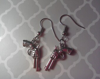 Bang Bang Gun earrings
