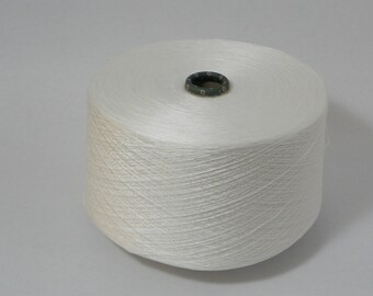Tencel Yarn 10/2 6 LBS Cone Natural Undyed Sustainable Vegan Cellulose Fiber Lyocell