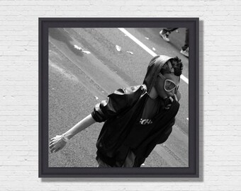 Paris War - Photo Art framing floater