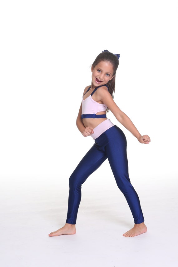 Victoria Set Leggings and Racerback Crop Top Dancewear