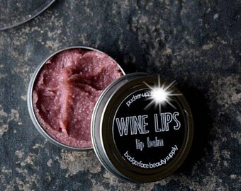 Wine Lips Lip Scrub. Wine Gifts for Women. Mother's Day Gift Wine. Wine Lover Gift. Lip Scrub. Wine Lip Balm. Wine Favors. Wine Gift.
