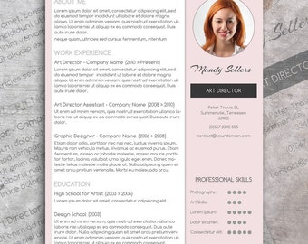 Resume Template // CV Template Cover Letter for MS Word