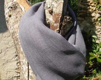 CHEICH 100% linen grey color