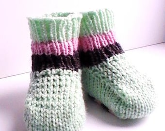 Acrylic striped socks