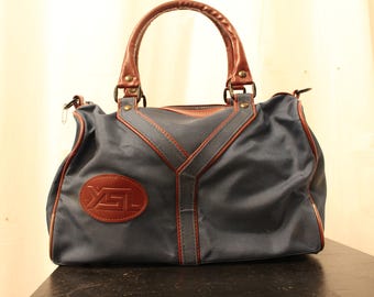 Vintage 70s / 80s Yves Saint Laurent Travel Bag / Purse