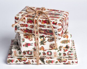 Vintage Christmas Gift Wrap