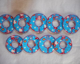 hello kitty closet divider set
