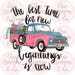 Hand Drawn Sublimation Transfer - Old School Truck Design - Vintage Images- Vintage Transfers - Floral Vintage Images - Old Truck - Transfer