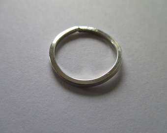 Sterling Silver Wire Band Rings Size 4.5
