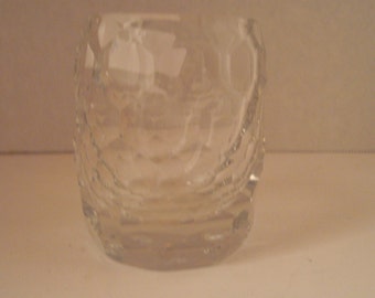 Vintage crystal toothpick holder