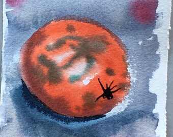 Orange 8 - Original watercolour