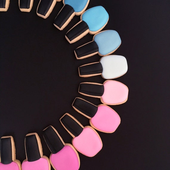Nail Polish Sugar Cookies