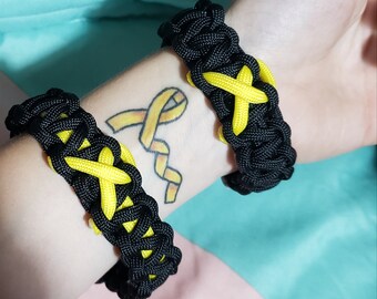 Sarcoma Paracord Bracelet <<made to order>>