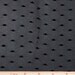Black Mesh with Oval Dot Lace Fabric 4 Way Stretch Nylon 60-62" 150374