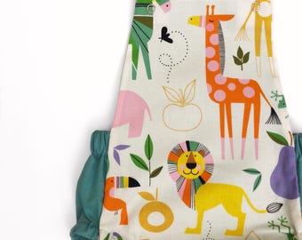 whimsy safari romper.
