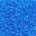 TOHO Seed Bead 8/0 ~ Transparent Dark Aquamarine ~ 8g-24g (TR-08-3B) N-11