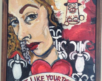 I Like your Taste Painting MOVING SALE!