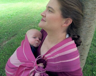Wrap Conversion, Ring Sling, Baby Carrier, WCRS, Baby Sling, Toddler Sling, Wrap Conversion Sling, Linen blend sling, DVD, maternity