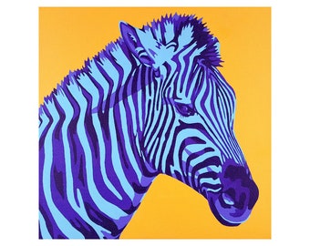 Limited Edition Print - "UV Zebra"